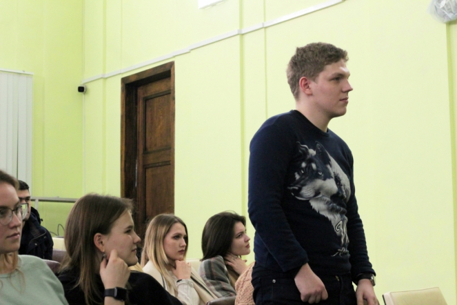 В СПбГПМУ прошла лекция Поля Бремона, Доктора химических наук, доцента кафедры химии Университета Экс-Марсель 6