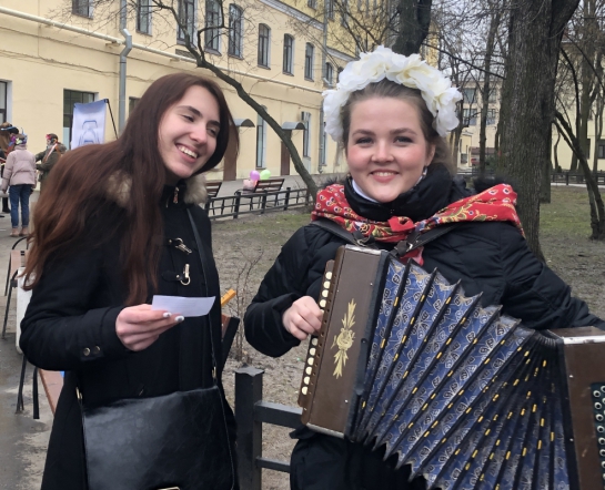 В Педиатрическом университете отметили Масленицу