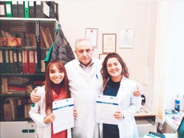 Иностранные студенты прошли практику в СПбГПМУ 1