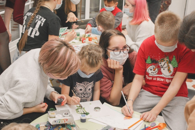 Студенты СПбГПМУ вновь посетили Детский Пульмонологический центр 5