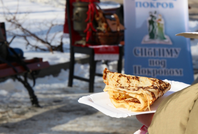 В Педиатрическом университете встретили Масленицу 3