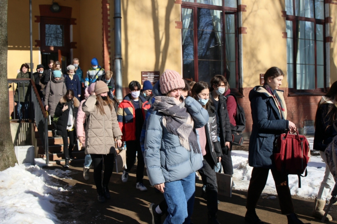 Ученики школы №197 посетили  СПбГПМУ 14