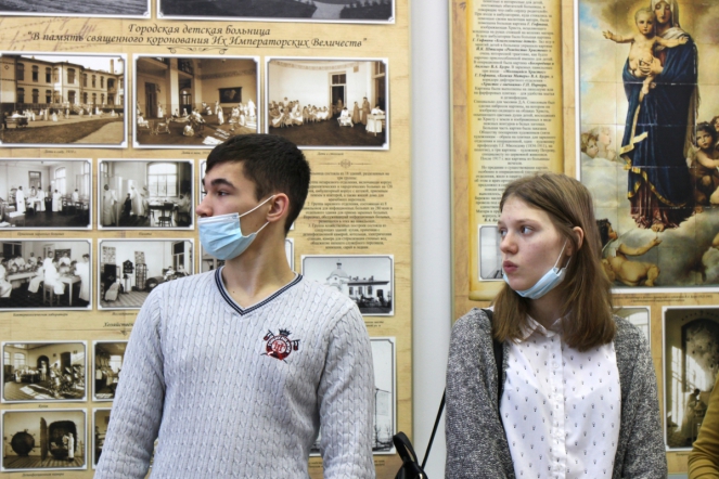 Ученики школы №197 посетили  СПбГПМУ 17