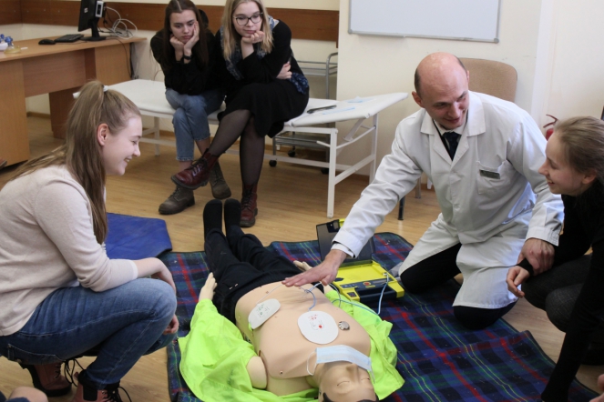 Ученики школы №197 посетили  СПбГПМУ 24