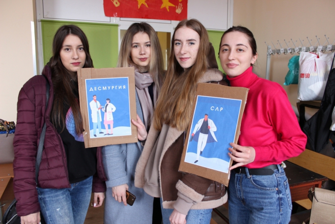 Активисты студенческого совета СПбГПМУ обучили приемам первой помощи 5