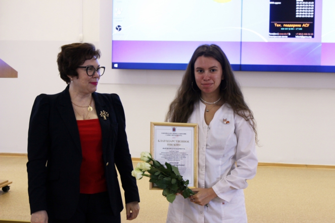 Студентов Педиатрического университета поблагодарили за борьбу с COVID-19 22