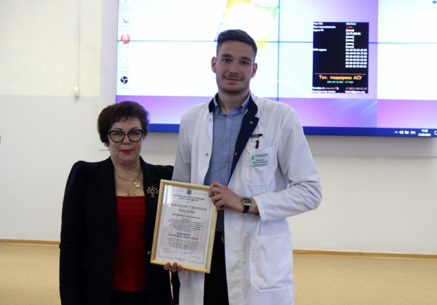 Студентов Педиатрического университета поблагодарили за борьбу с COVID-19 24