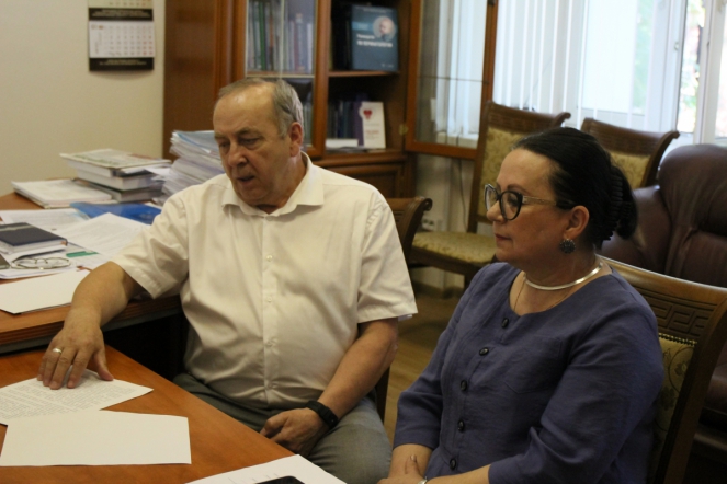 Делегация АГМИ посетила Педиатрический университет 2