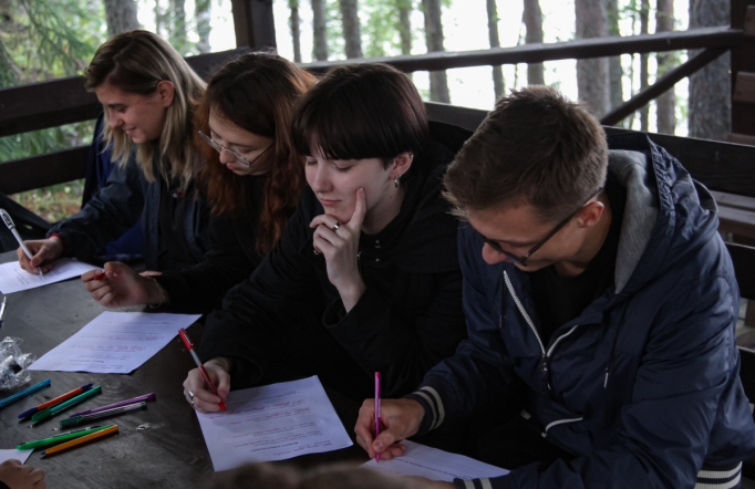 Активисты проекта «Школа Кураторов» провели тренинг на природе 8