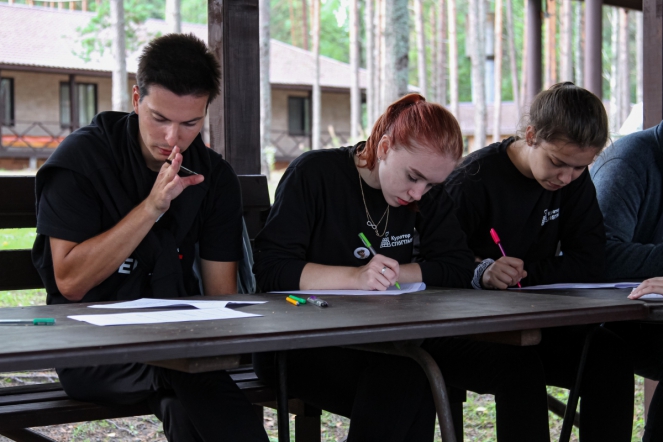 Активисты проекта «Школа Кураторов» провели тренинг на природе 13