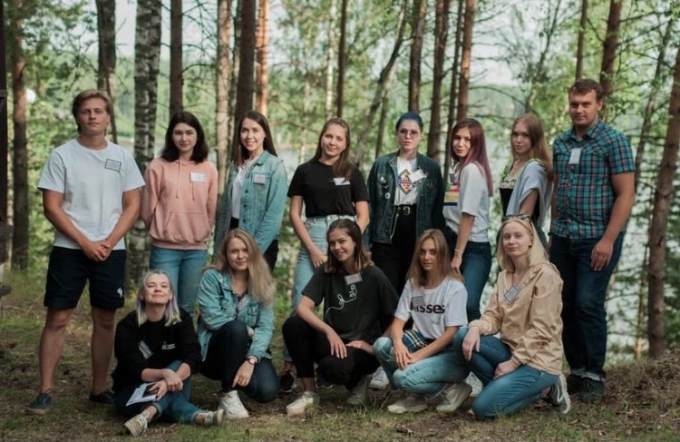 Активисты проекта «Школа Кураторов» провели тренинг на природе 15