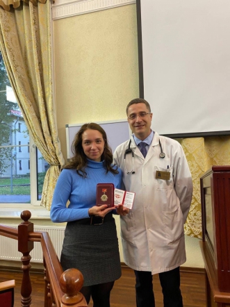 Профсоюз работников здравоохранения наградил студентов СПбГПМУ 2