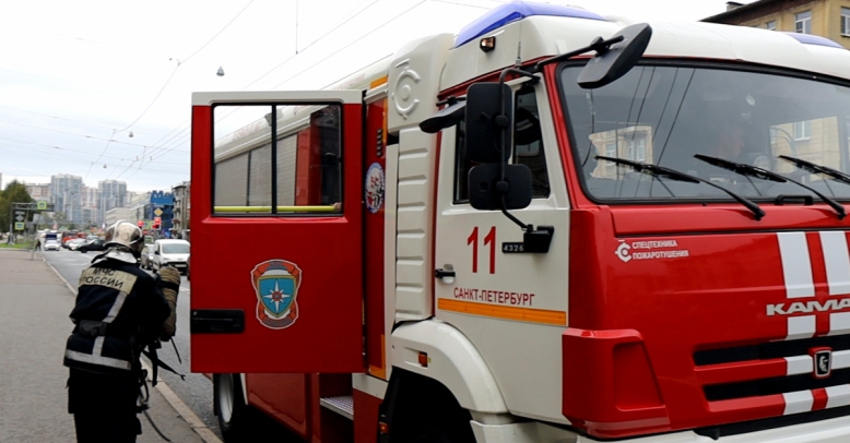 В общежитии СПбГПМУ провели пожарно-тактические учения 2