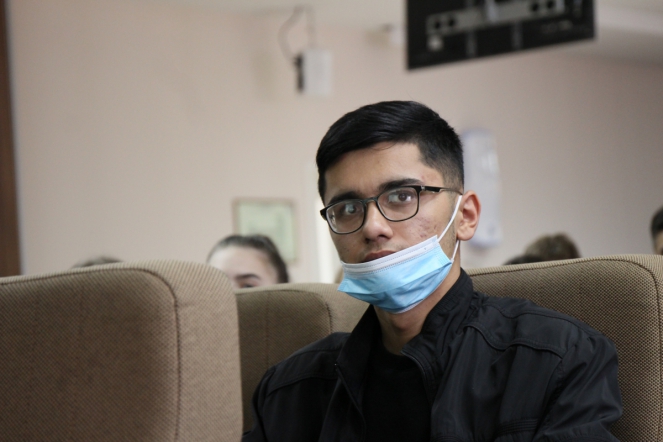 Академик Шабров выступил перед студентами СПбГПМУ 5