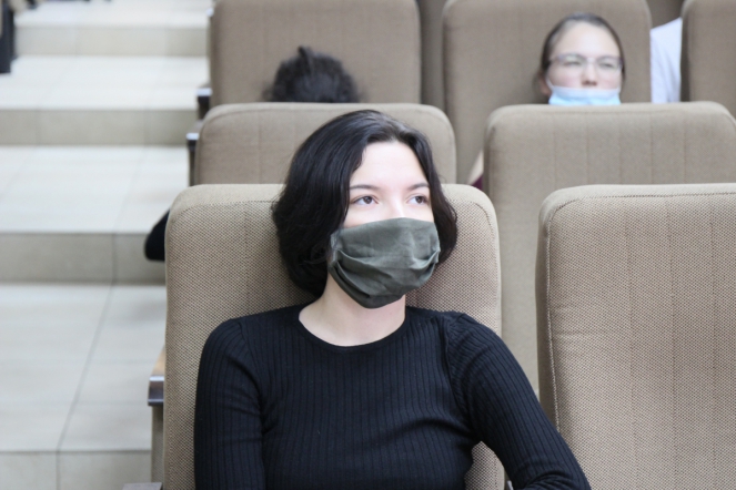 Академик Шабров выступил перед студентами СПбГПМУ 10