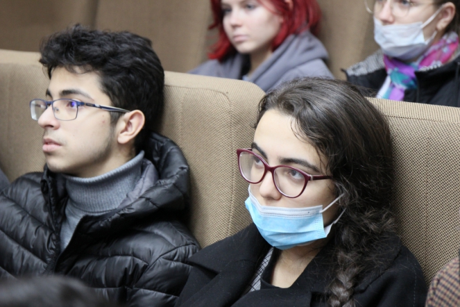 Академик Шабров выступил перед студентами СПбГПМУ 14