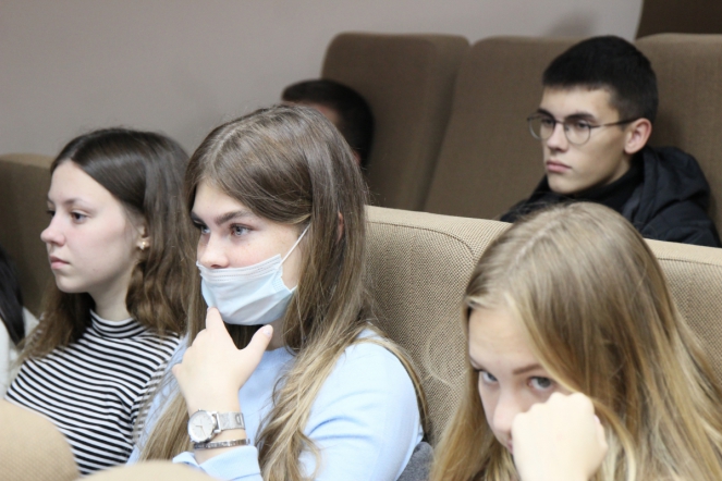 Академик Шабров выступил перед студентами СПбГПМУ 18