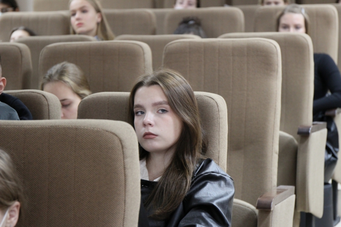 Академик Шабров выступил перед студентами СПбГПМУ 20