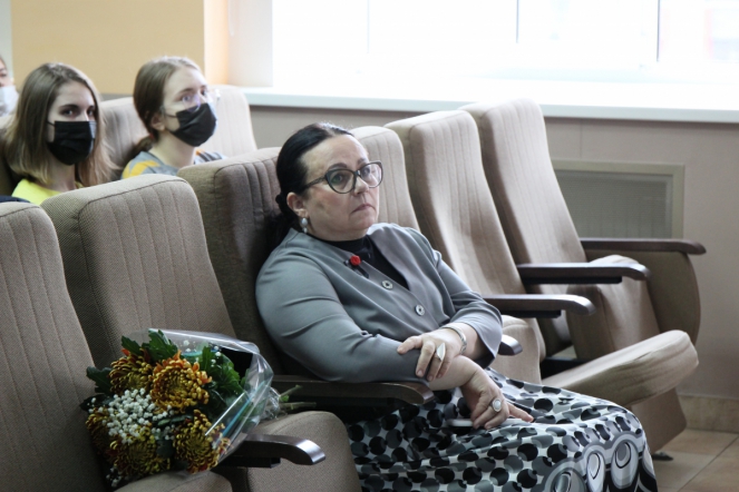 Академик Шабров выступил перед студентами СПбГПМУ 23