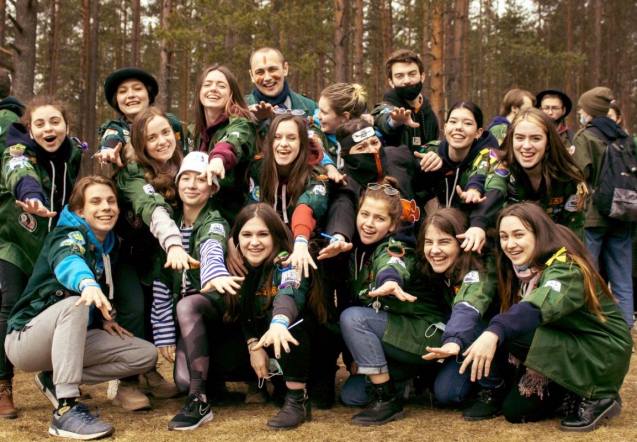 Слёт студенческих отрядов в Васкелово