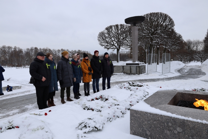 Педиатрический университет почтил память защитников Ленинграда 10