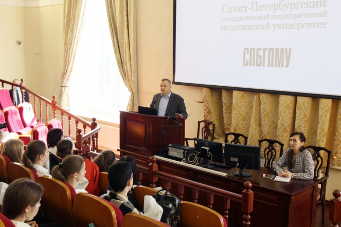 Участники форума «Моя будущая профессия – врач» побывали в СПбГПМУ 9