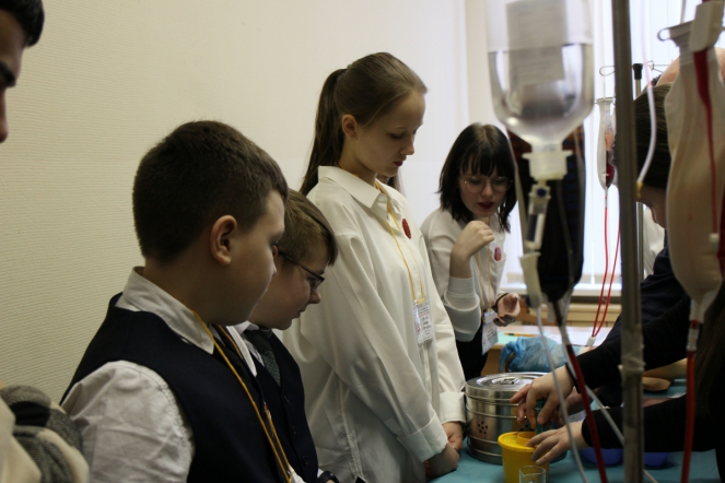 Участники форума «Моя будущая профессия – врач» побывали в СПбГПМУ 28