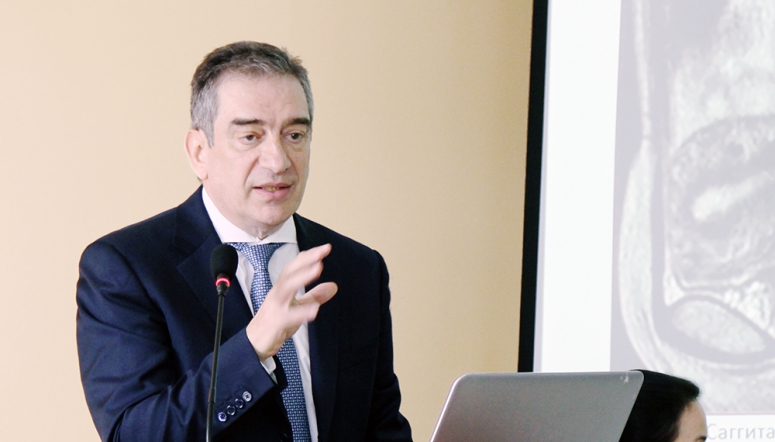 Марк Курцер выступил с лекцией в СПбГПМУ