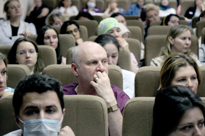 Марк Курцер выступил с лекцией в СПбГПМУ 5