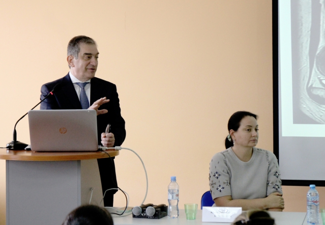 Марк Курцер выступил с лекцией в СПбГПМУ 7