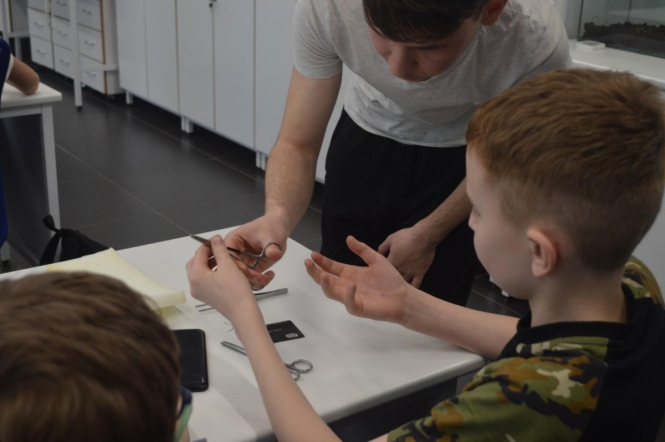 Студенты СПбГПМУ провели мастер-класс в детском технопарке «Кванториум» 2