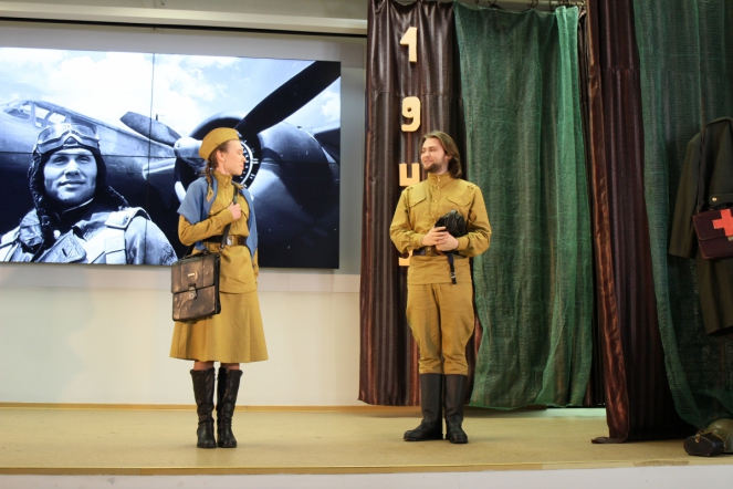 Студенты СПБГПМУ исполнили песни Победы 36