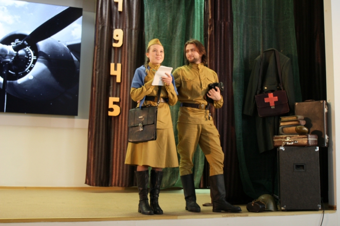 Студенты СПБГПМУ исполнили песни Победы 39