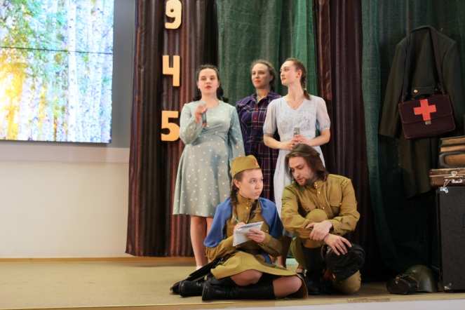 Студенты СПБГПМУ исполнили песни Победы 40