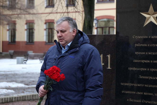 Педиатрический университет почтил память защитников Ленинграда 2