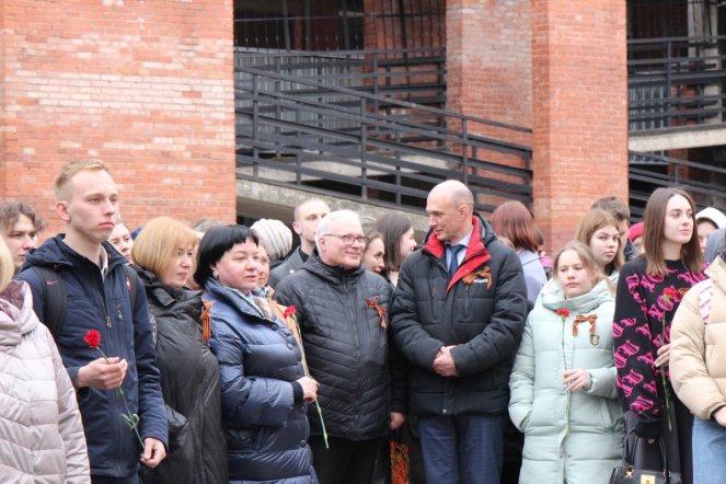 Война заканчивается, когда похоронен последний солдат: в Педиатрическом университете увековечили память сотрудников, погибших в годы Великой Отечественной войны 3