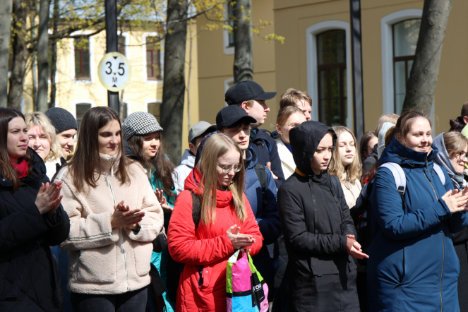 В Педиатрическом университете проведены торжественные мероприятия, посвящённые Дню Победы 36