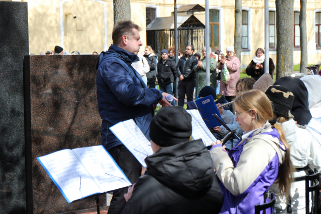 В Педиатрическом университете проведены торжественные мероприятия, посвящённые Дню Победы 41