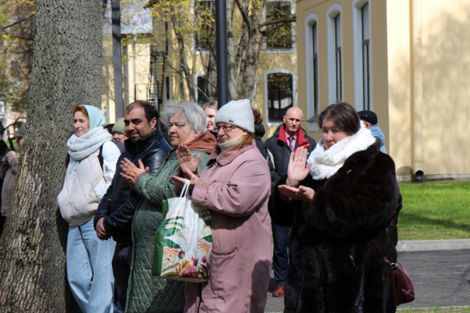 В Педиатрическом университете проведены торжественные мероприятия, посвящённые Дню Победы 44