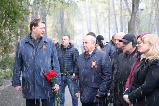 В Педиатрическом университете проведены торжественные мероприятия, посвящённые Дню Победы 65