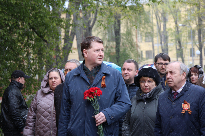 В Педиатрическом университете проведены торжественные мероприятия, посвящённые Дню Победы 70