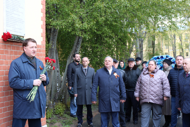 В Педиатрическом университете проведены торжественные мероприятия, посвящённые Дню Победы 82