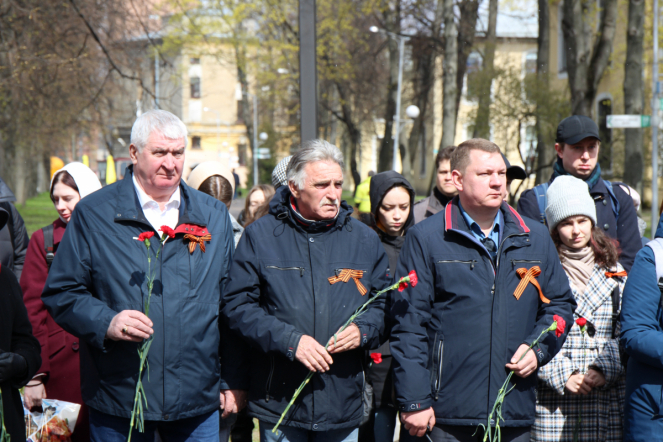В Педиатрическом университете проведены торжественные мероприятия, посвящённые Дню Победы 100