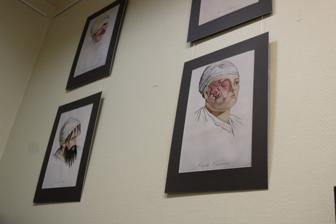 На кафедре дерматовенерологии открыли галерею акварелей середины XIX века 12