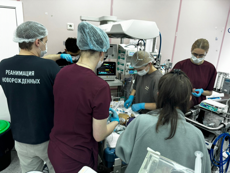 В Педиатрический университет экстренно доставили новорожденную из Великого Новгорода 4